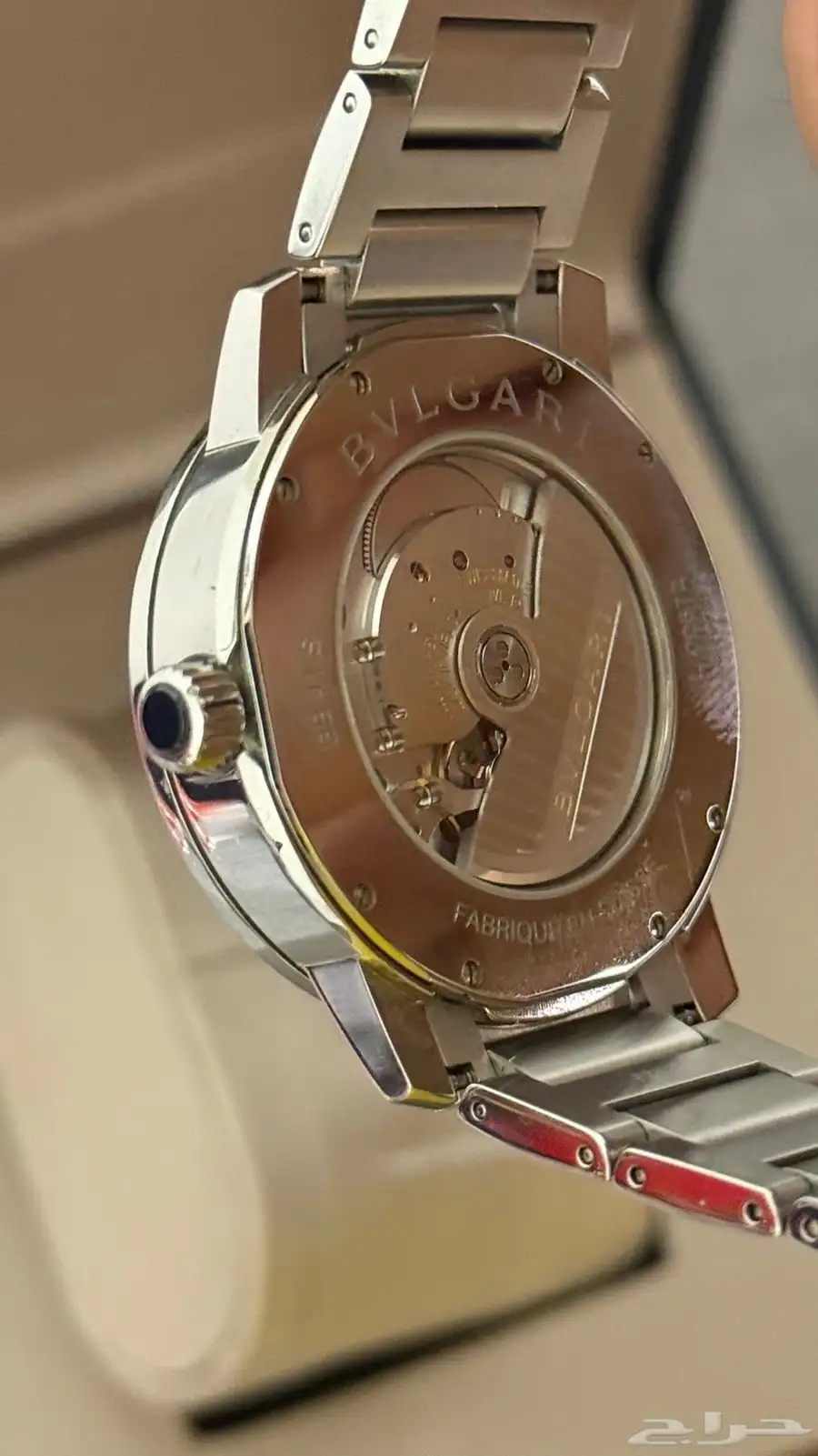 للبيع ساعة بولقري bvlgari مقاس 41 رجالية 5