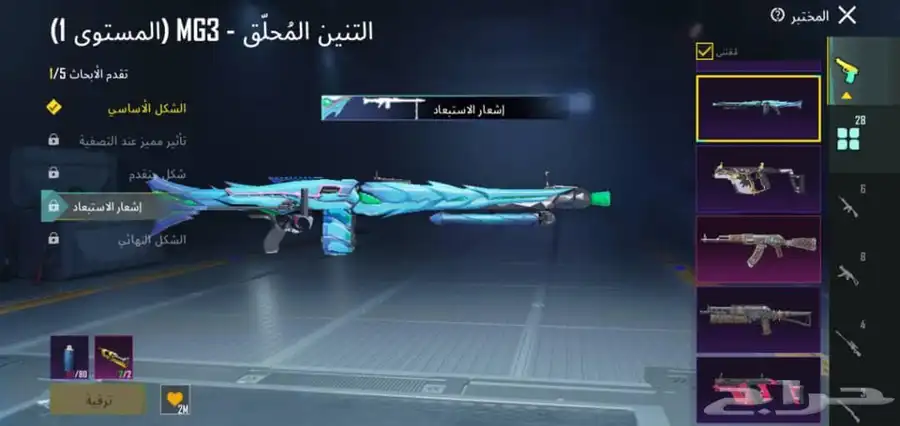 حساب ببجي 21