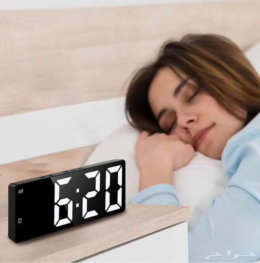 digital alarm clock index