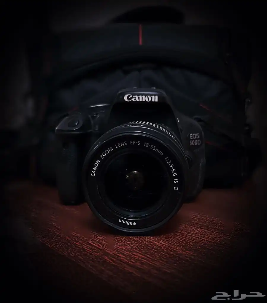 EOS 600D كاميرا كانون نظيفة للبيع مع عدسة index