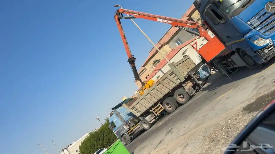 رافعه رمل. كرين رمل لرفع رمل مساح و دفان و كنكري 1