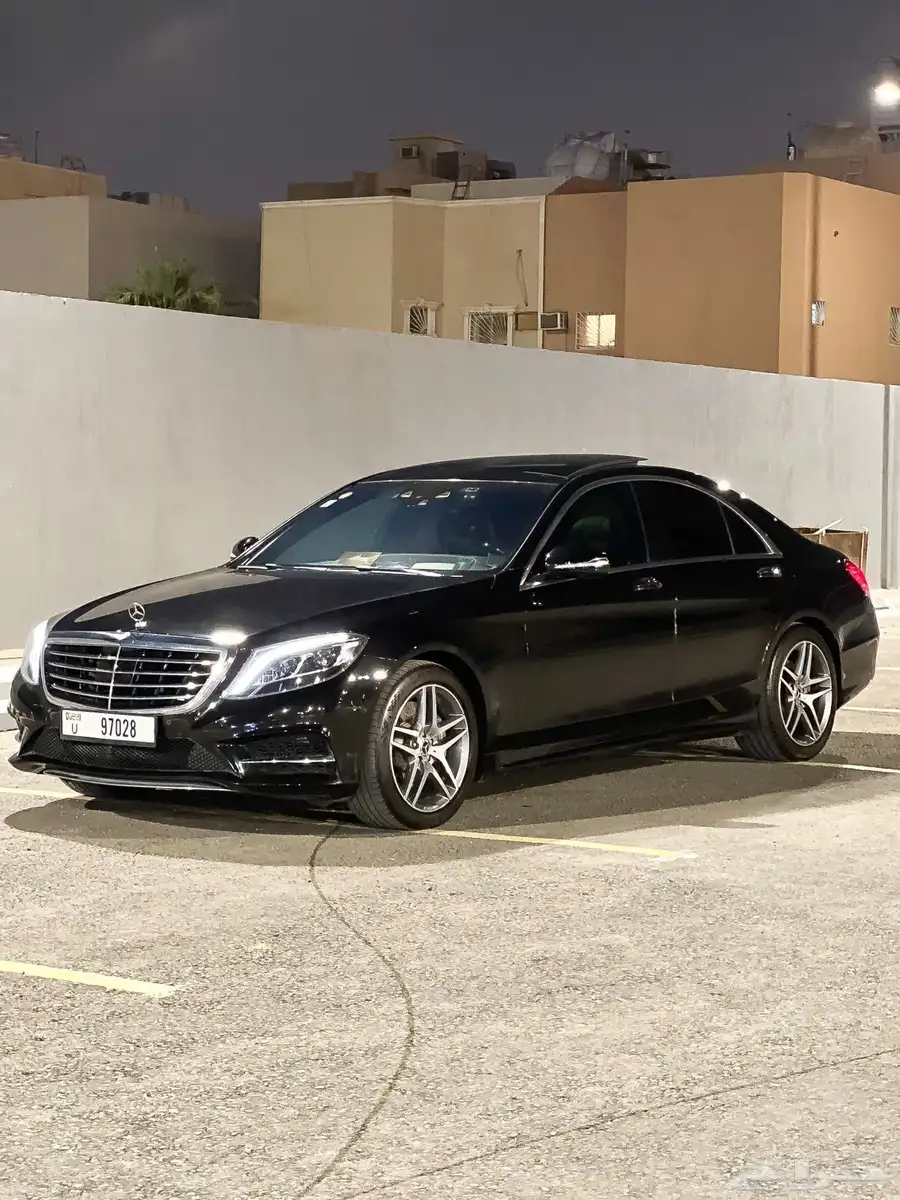 مرسيديس S400 موديل 2015 شورت وارد اليابان لوحات دبي 8