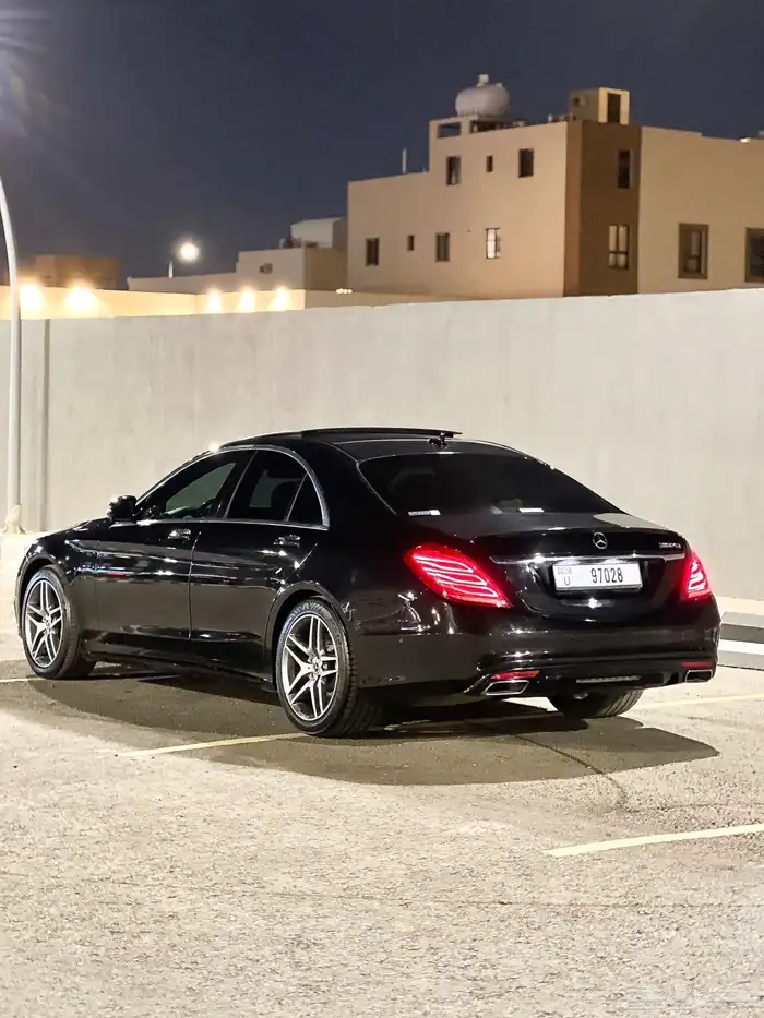 مرسيديس S400 موديل 2015 شورت وارد اليابان لوحات دبي 11