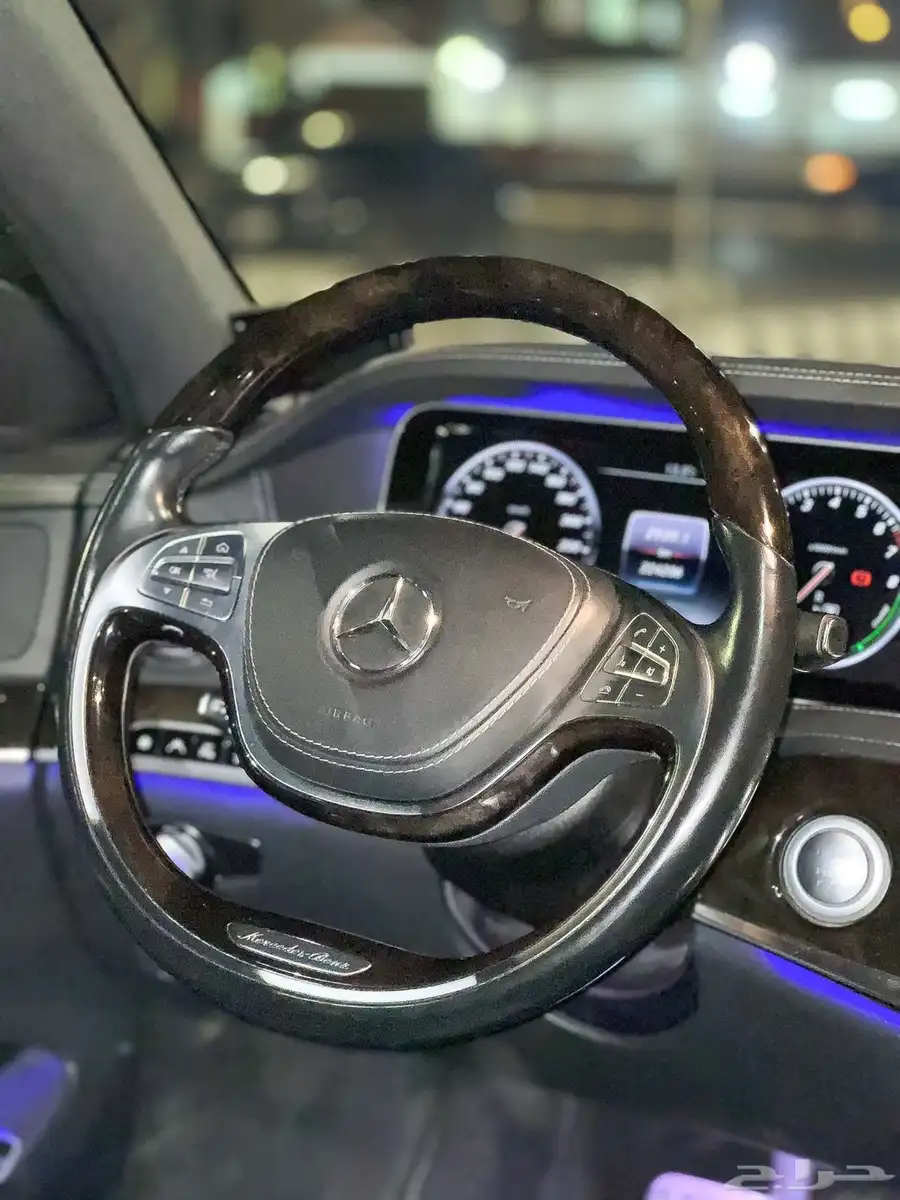 مرسيديس S400 موديل 2015 شورت وارد اليابان لوحات دبي 4