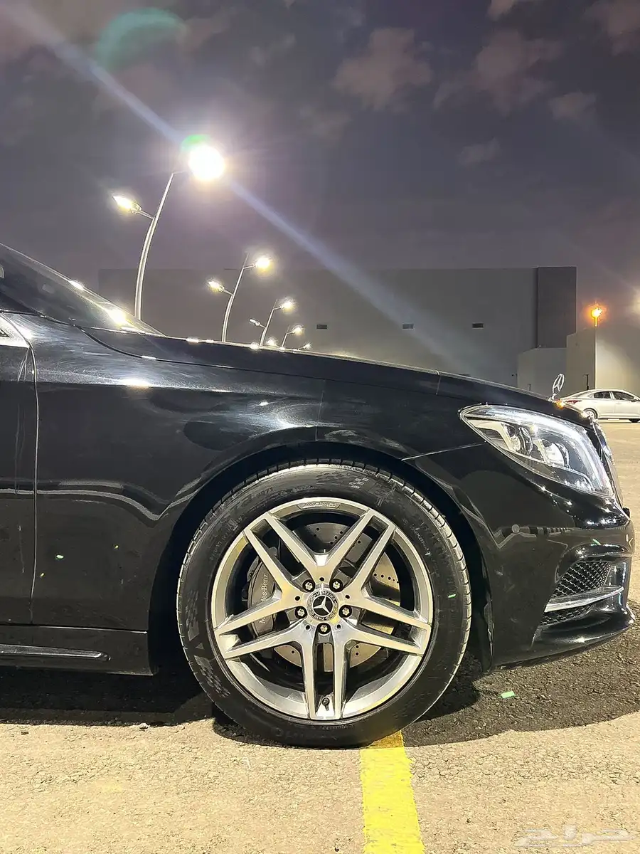 مرسيديس S400 موديل 2015 شورت وارد اليابان لوحات دبي 2