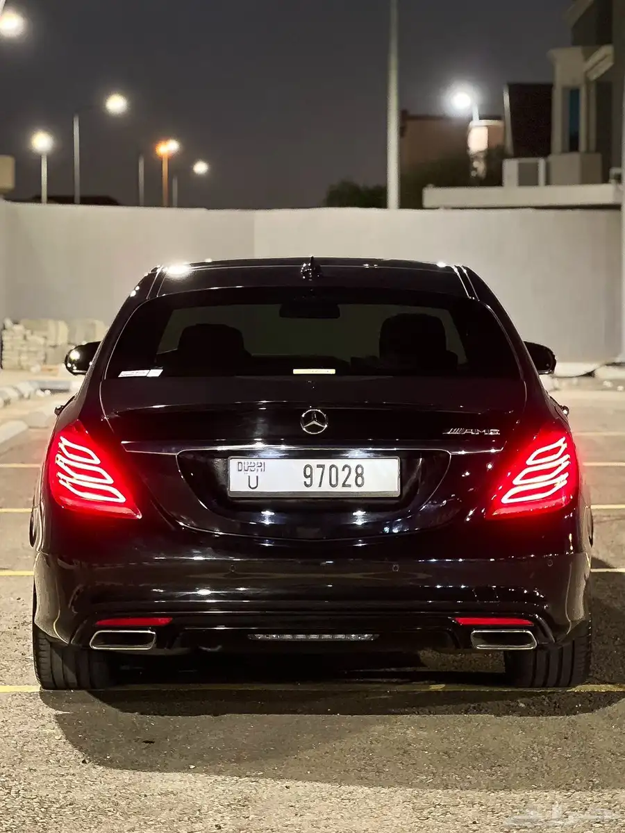 مرسيديس S400 موديل 2015 شورت وارد اليابان لوحات دبي 10