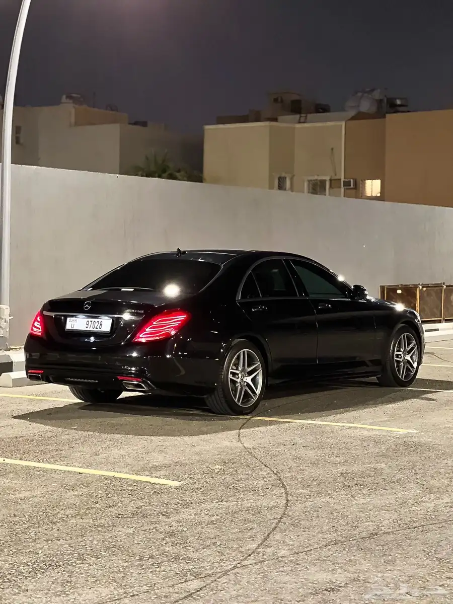 مرسيديس S400 موديل 2015 شورت وارد اليابان لوحات دبي 9