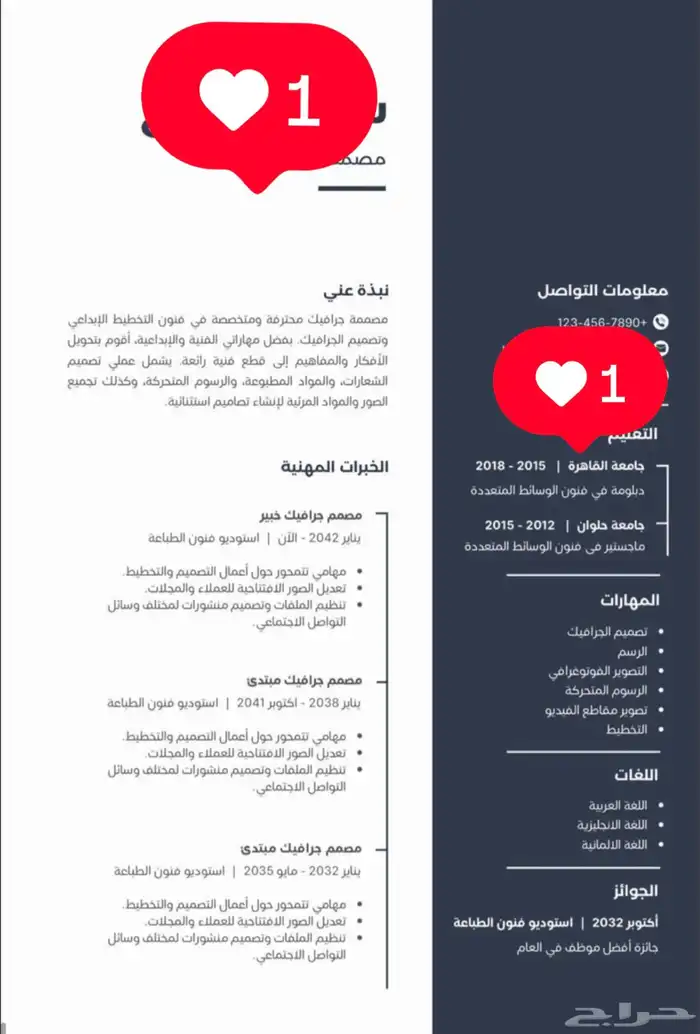 سيره ذاتية 1