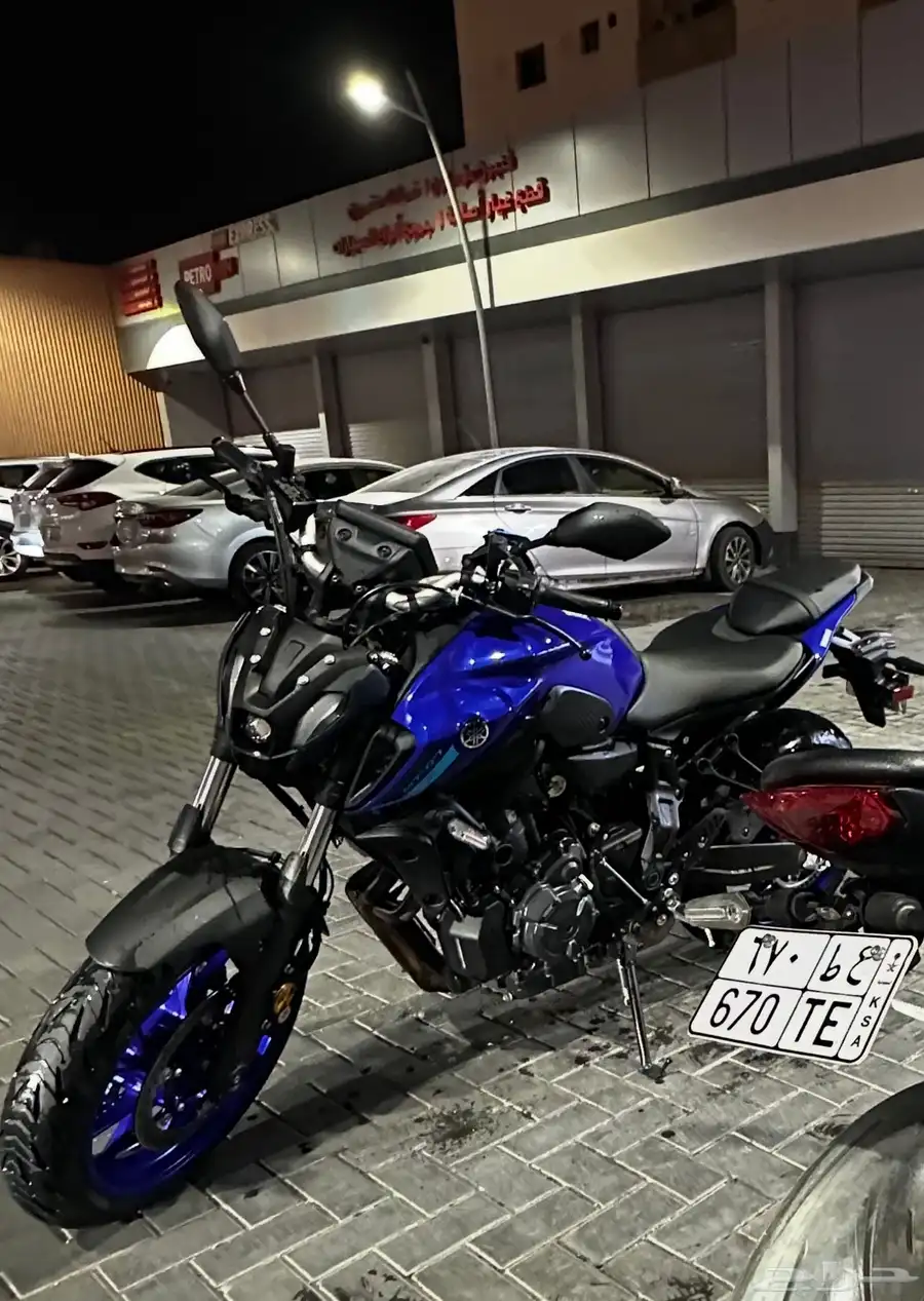 دباب للبيع  Yamaha MT-07 موديل 2023 1