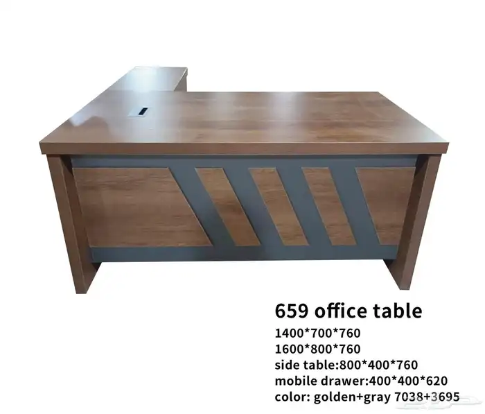new office furniture جديد مكتب طقم جلد رمادي و مكاتب مدير 31