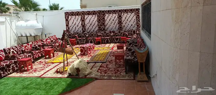 تاجير اركان شعبيه وخيام عربيه جلسات شعبيه كنب زال مكيفات 2