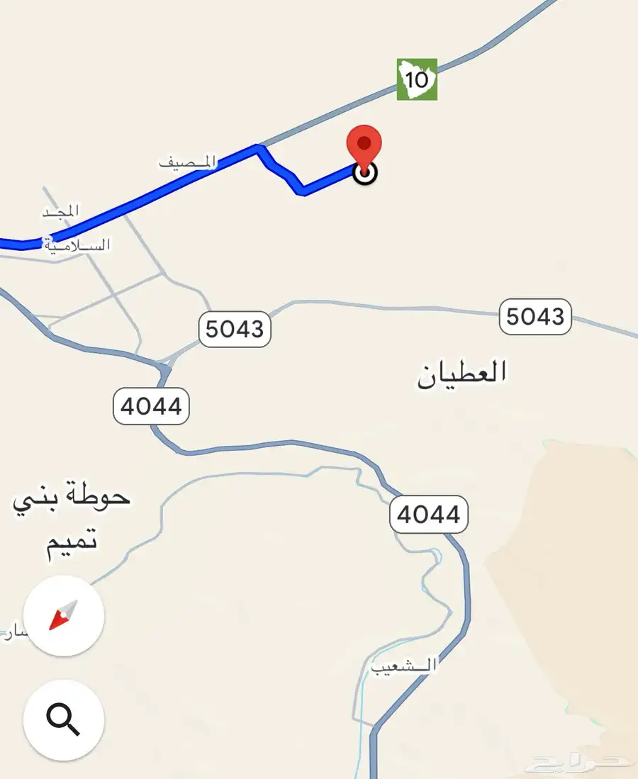 للبيع أرض بحوطة بني تميم بحي نجد 2