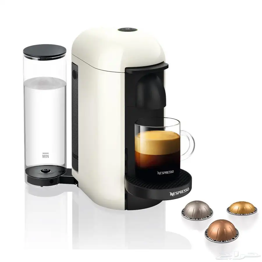 Nespresso Vertuo Plus Coffee Machine  White   Aeroccino index