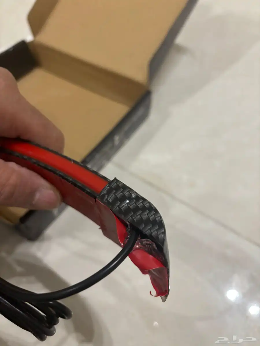 شريط مضي كاربو فايبر ل أجنحت السيارات الرياضيه 2