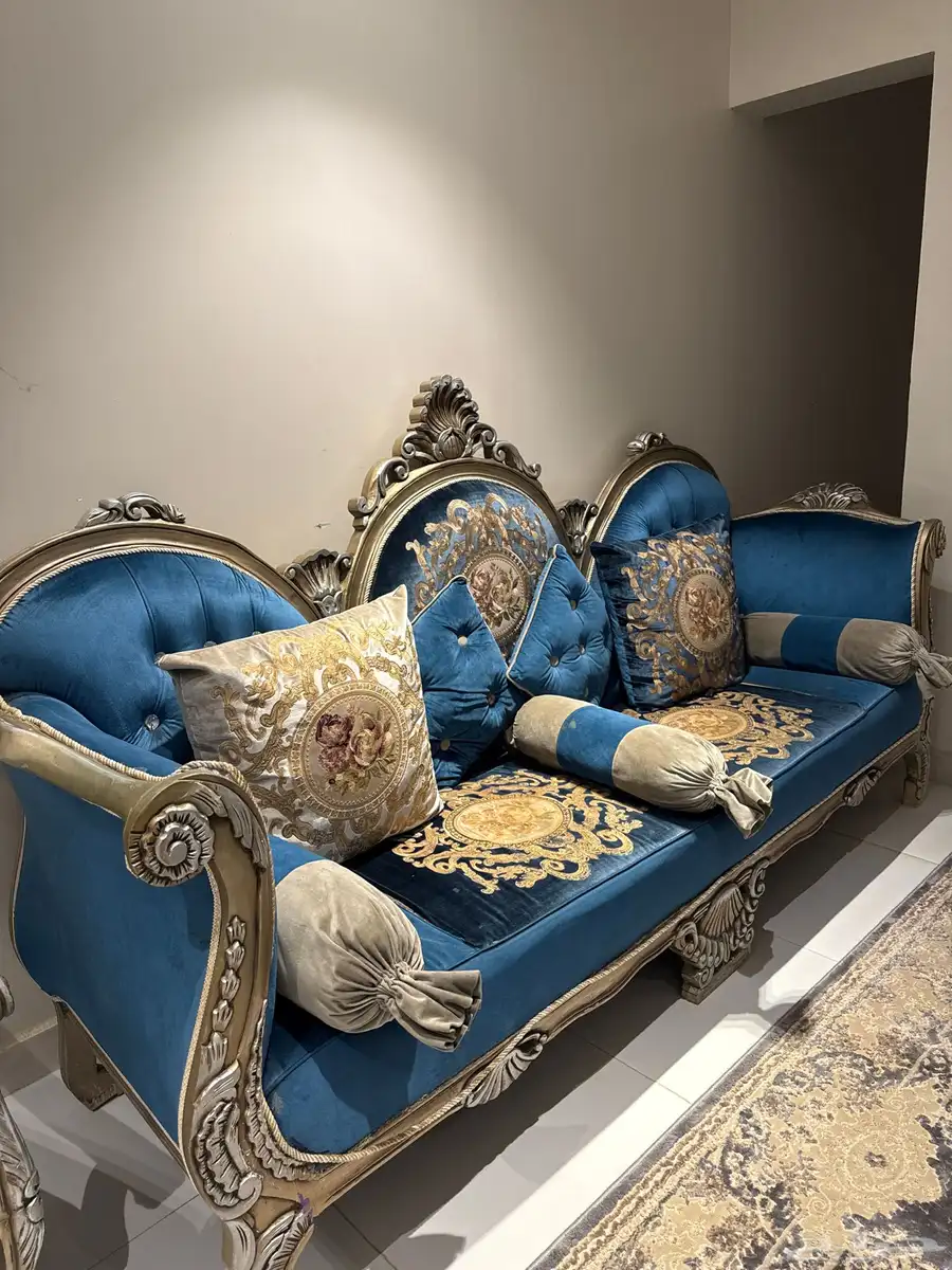 كنب  خشب مصري 1