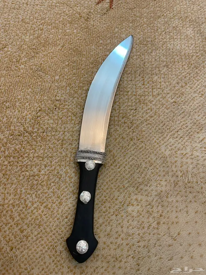 للبيع سكين فضه حزام 11