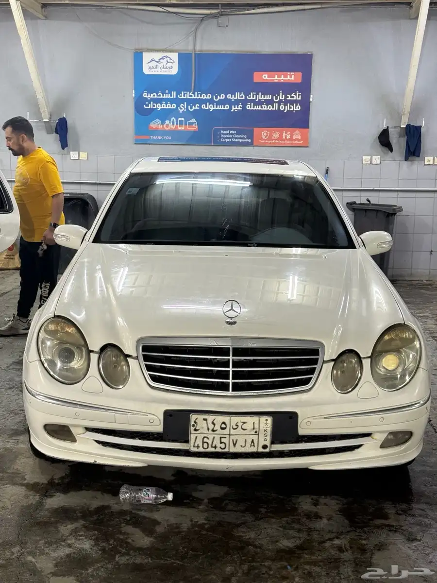 مرسيدس E240 موديل 2005 للبيع او للبدل بسيارة كبيره عائليه 9