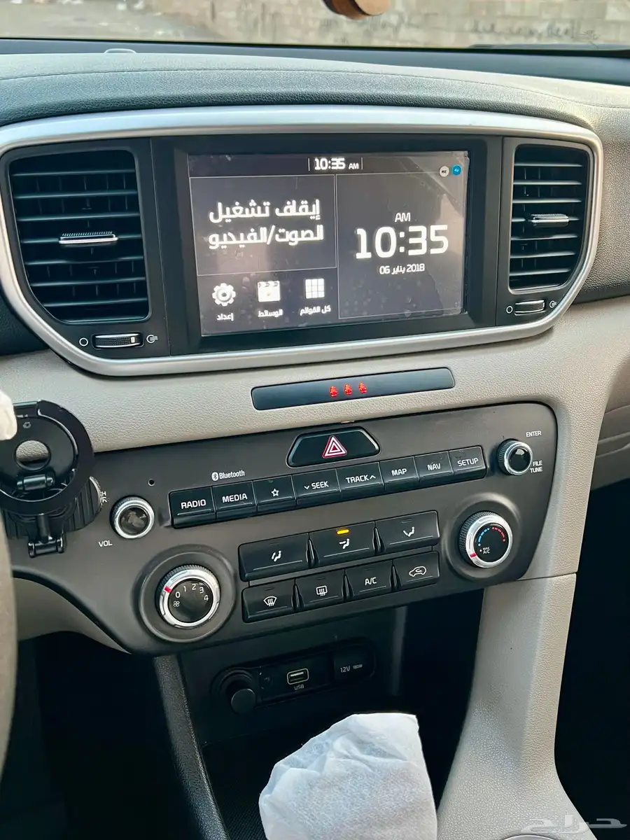 كيا سبورتاج 2022 نص فل بدون دبل سعودي ماشي قليل مشروط وكاله 14