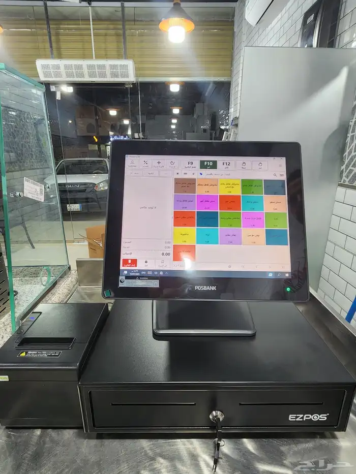 كاشير لمس كوري pos bank بسعر مخفض وضمان شامل التركيب 3