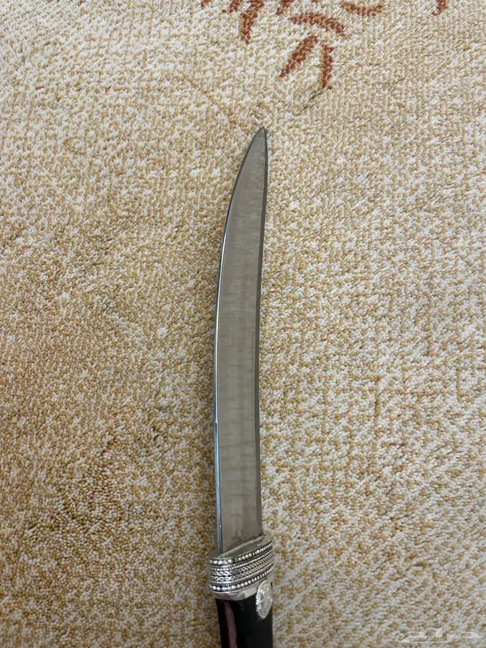 للبيع سكين فضه حزام 17