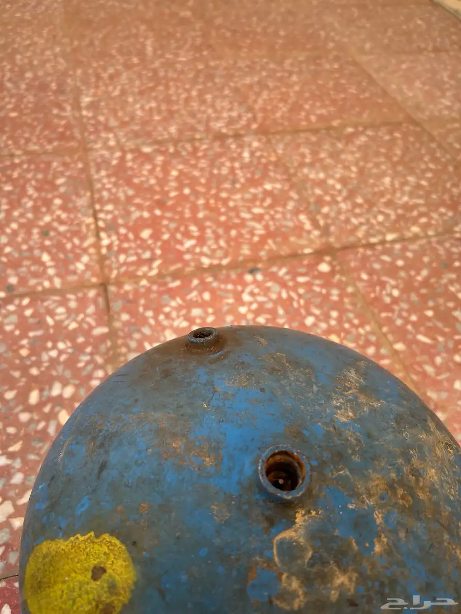إسطوانة غاز زرقاء دائرية 0