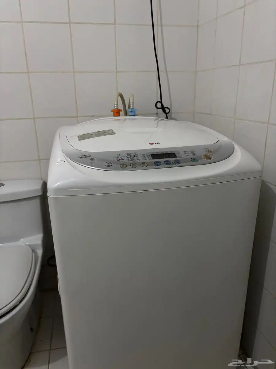 غسالة اوتوماتيك LG fuzzy logic 10.5KG بفتحة علوية 0