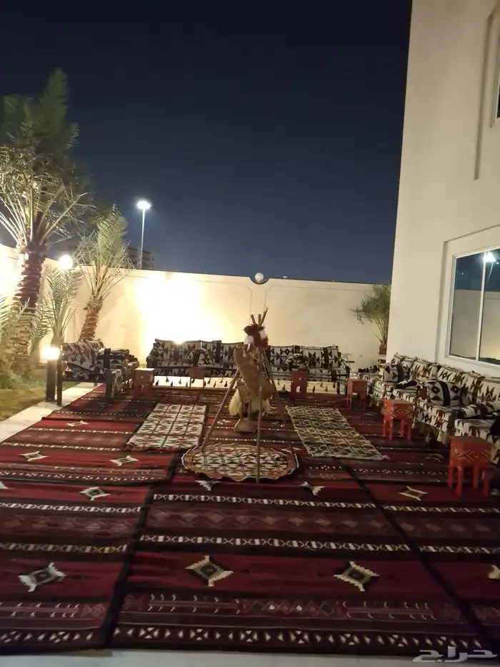 تاجير اركان شعبيه وخيام عربيه جلسات شعبيه كنب زال مكيفات 9