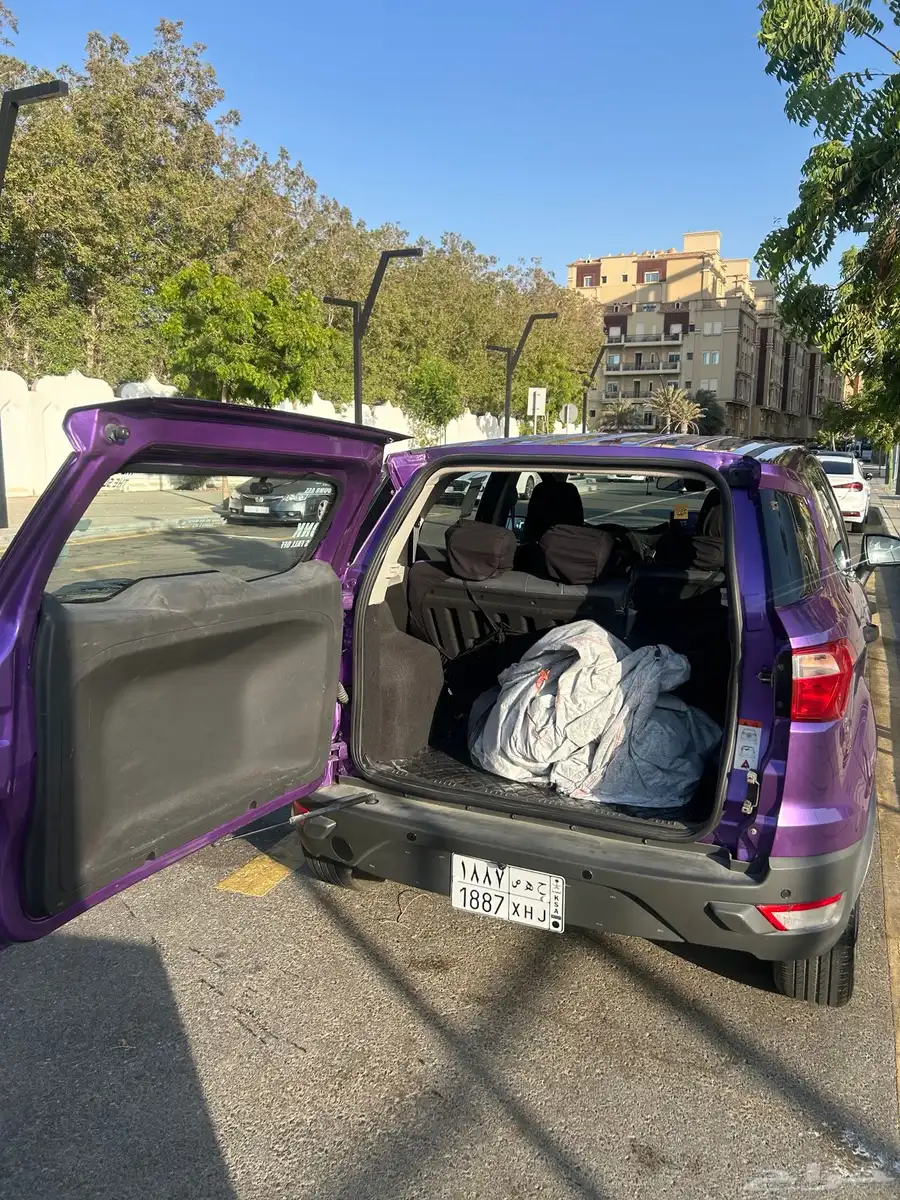 فورد ايكوسبورت مخزنة بحالة المصنع لون موف 2