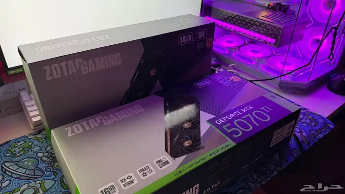 الارخص ب سوق GeForce RTX ZOTAC GAMING 5070 Ti SOLID OC 1