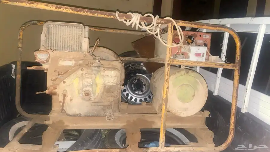ماطور ينمار بدون بستم مع مولد كهرباي 220 1