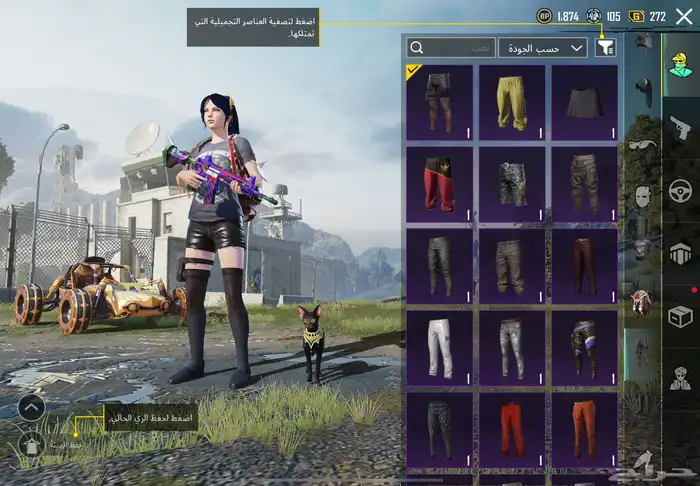 حساب ببجي للبدل 10
