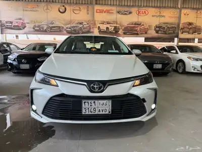 للبيع تويوتا كورلا 2021 ابيض لؤلؤي 3 سلندر 2