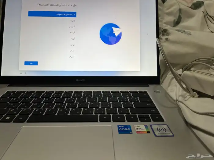 لاب توب ميت بوك دي 15 شبه جديد 0