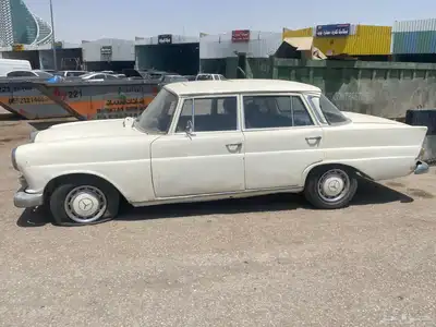 مارسيدس 1967فل كامل لون ابيض index