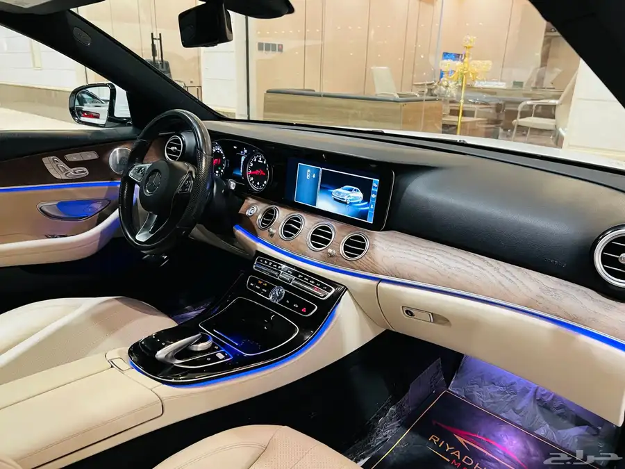 مرسيدس 2017 E300 بحاله الوكاله 8
