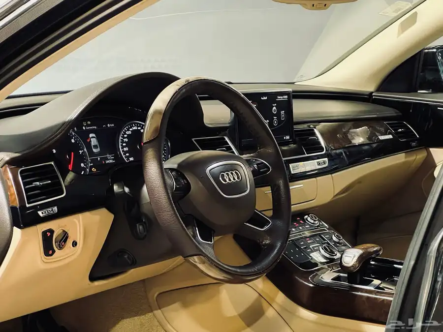 اودي A8L 2015 بحاله ممتازه V6 6