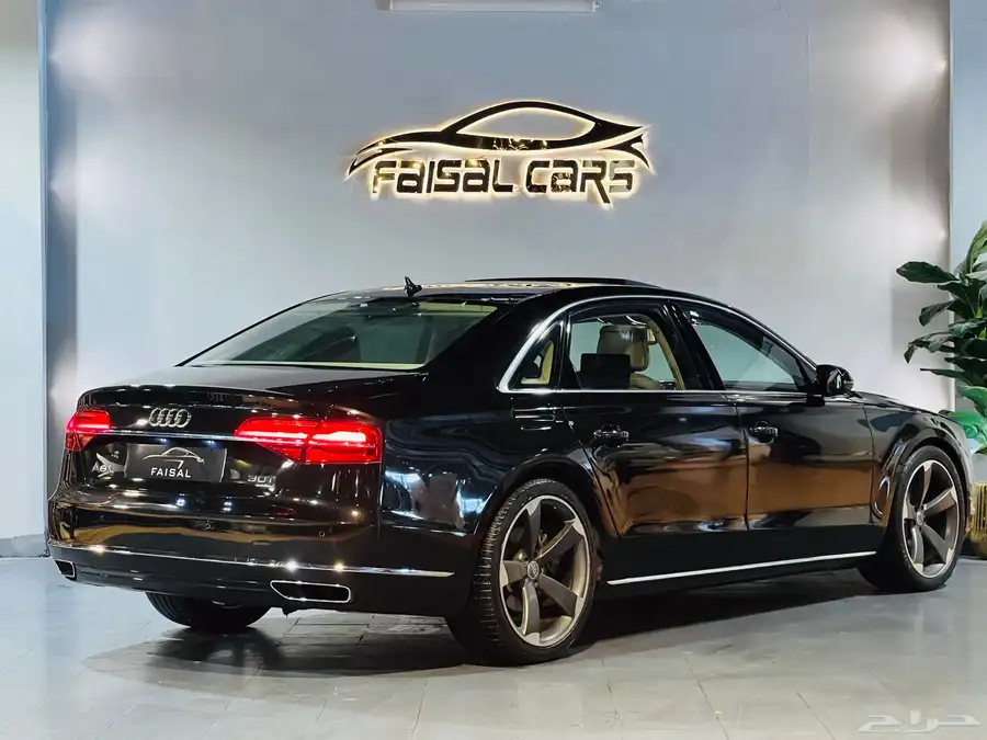 اودي A8L 2015 بحاله ممتازه V6 4
