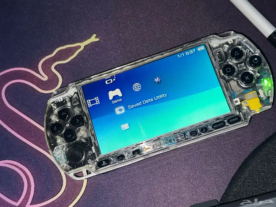 جهاز سوني psp3000 اصلي. مجدد بالكامل من الخارج 0