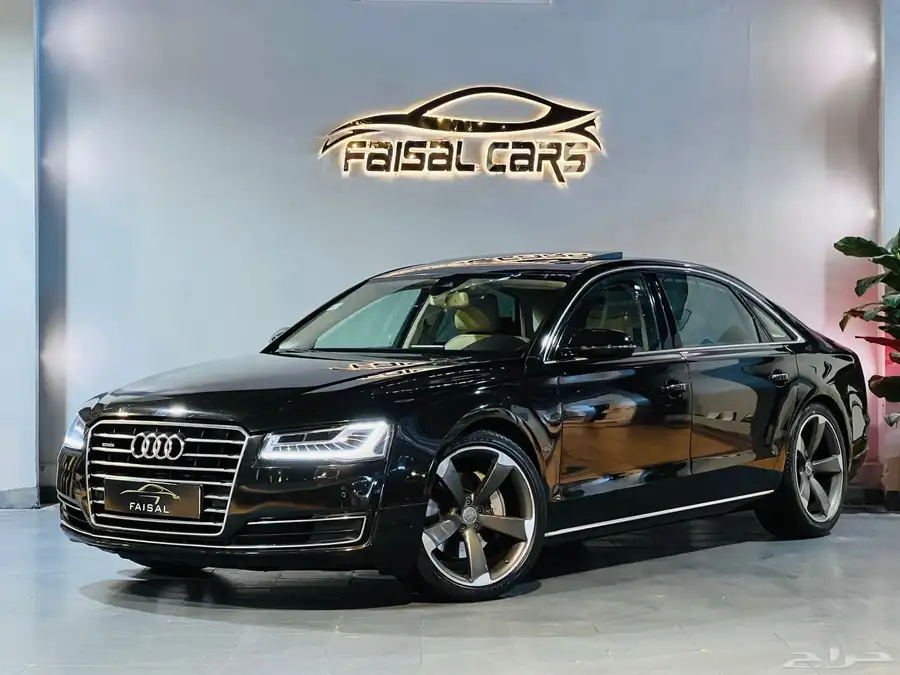 اودي A8L 2015 بحاله ممتازه V6 2