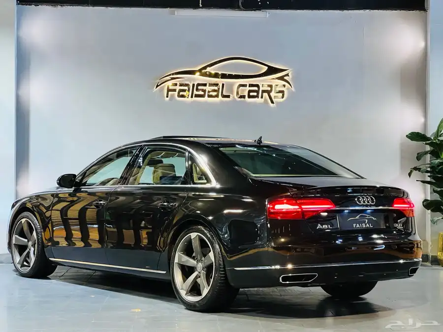 اودي A8L 2015 بحاله ممتازه V6 5