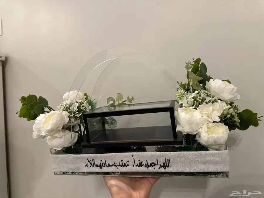 بوكس اكريلك لعقد قران 0