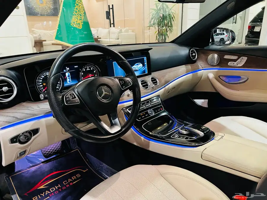 مرسيدس 2017 E300 بحاله الوكاله 7