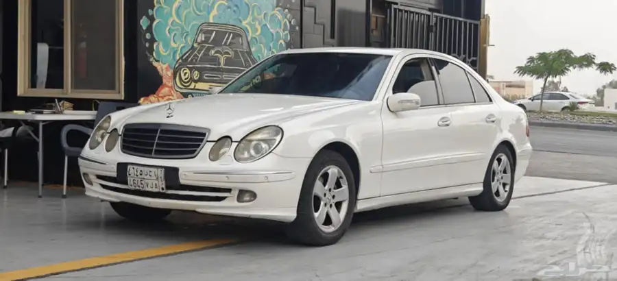 مرسيدس E240 موديل 2005 للبيع او للبدل بسيارة كبيره عائليه 16