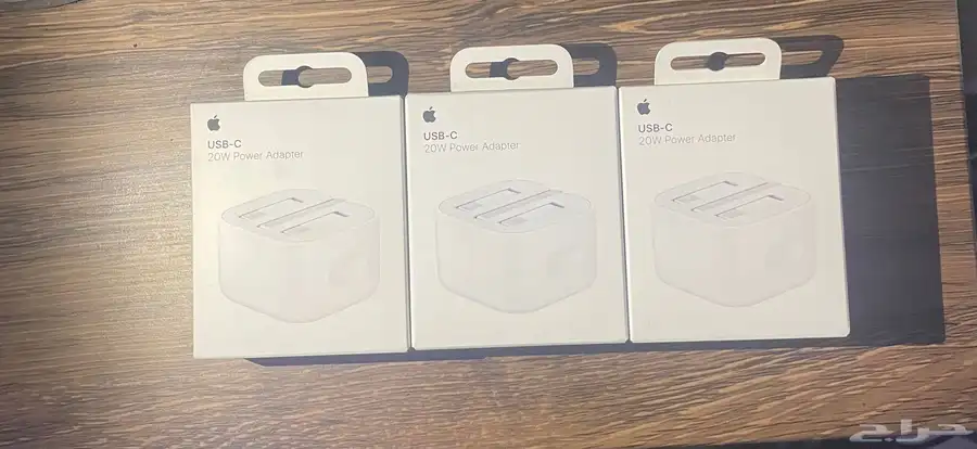 شاحن apple 20w tybe c جديد 0