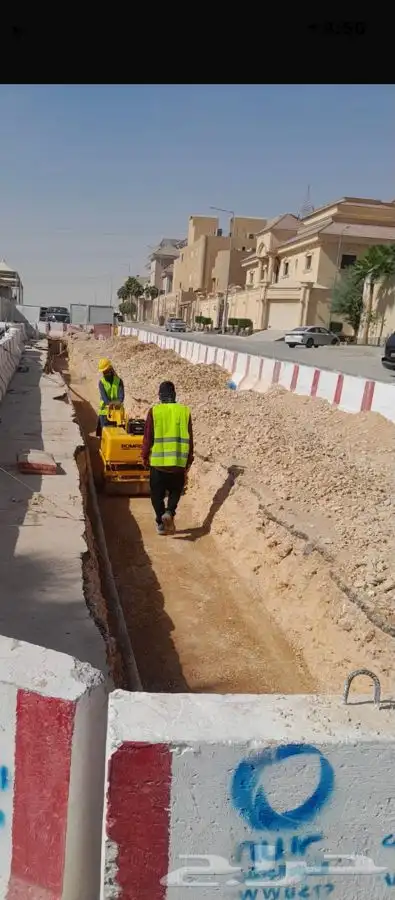 بنية تحتيه الصرف دفان وتمديد و إنشاءات مباني 1