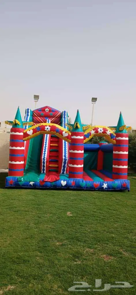 اجار نطيطات الرمال ملعب صابوني زحليقه مائيه 7