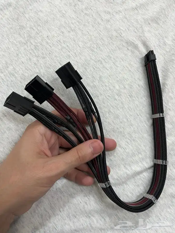 جيمنج كيبل 12VHPWR 12 4pin مدعم لكروت شاشة RTX 5