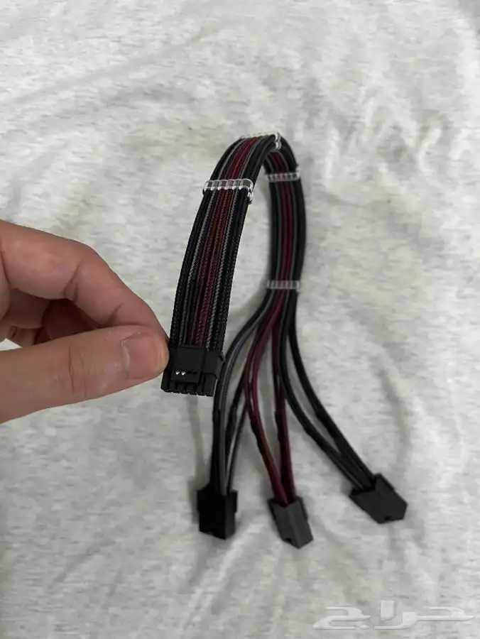 جيمنج كيبل 12VHPWR 12 4pin مدعم لكروت شاشة RTX 10