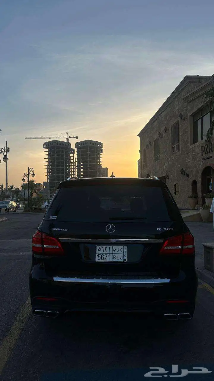 مرسيدس 2019 مخزن كاش او دفعات GLS63 كت AMG 6