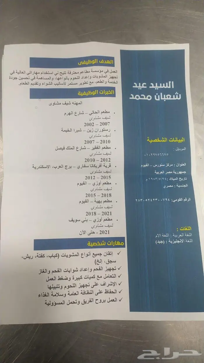 معلم مشويات 0